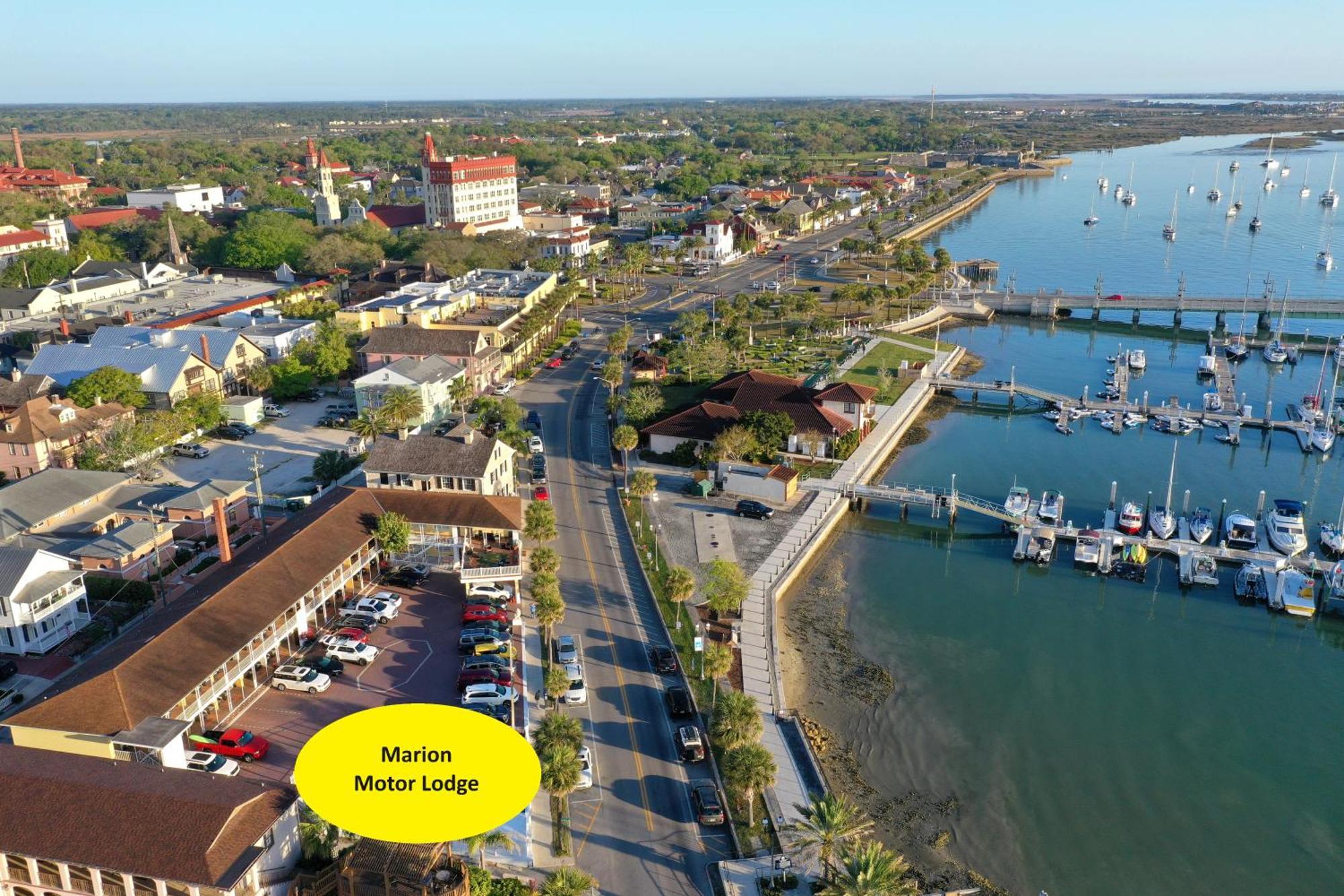 Historic Waterfront Marion Motor Lodge In Downtown St Augustine St. Augustine Bagian luar foto